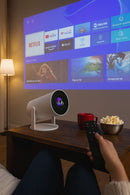 Projetor 4K HD 150 Polegadas Celular, Tv B0x, Xbox, PS, Pc, Wifi e Bluetooth HY300 Magcubic 110/220