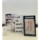 Conjunto de Caixa Livro Decorativa Organizadora Para Joias e Documentos 3pcs Papel