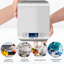 Balança Digital Cozinha Inox Alta Precisão Escala 1g - 1g À 10kg Pilhas Inclusas
