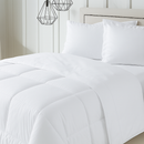 Edredom Casal Queen King Dupla Face Toque Pluma 100% Algodão Tecido Macio Conforto de Hotel Premium