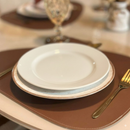 Jogo Americano Sousplat De Mesa em Sintético Decoração Organico