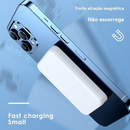Carregador Portátil Indução para iPhone/Android Magsafe Sem fio Bateria Carga 5000mAH/10000mah