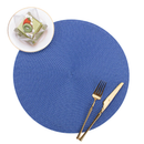 Novo Kit 2/4/8 Jogo Americano Redondo Jantar para Mesa Posta, Descanso de Prato Elegante