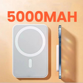 Carregador Portátil Indução para iPhone/Android Magsafe Sem fio Bateria Carga 5000mAH/10000mah
