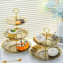 Petisqueira de Doces e Petiscos de múltiplos andares – Decorativa para Mesa Posta, Festas e Chá da Tarde