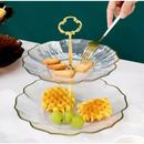 Petisqueira de Doces e Petiscos de múltiplos andares – Decorativa para Mesa Posta, Festas e Chá da Tarde