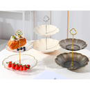 Petisqueira de Doces e Petiscos de múltiplos andares – Decorativa para Mesa Posta, Festas e Chá da Tarde