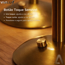 Lâmpada Abajur Mesa Com Barra Led Sensor Toque De Luz Quarto Sem Fio 3 Cores Luminária LED Moderno