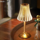 Lâmpada Abajur Mesa Com Barra Led Sensor Toque De Luz Quarto Sem Fio 3 Cores Luminária LED Moderno
