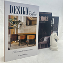 Conjunto de Caixa Livro Decorativa Organizadora Para Joias e Documentos 3pcs Papel