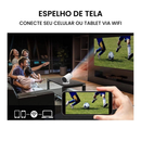 Projetor 4K HD 150 Polegadas Celular, Tv B0x, Xbox, PS, Pc, Wifi e Bluetooth HY300 Magcubic 110/220