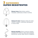 Batedeira Planetária Britânia 500W 12 Velocidades BBPE01