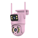 Câmera de segurança YOOSEE IP66 Wi-Fi com lente dupla e sensor de movimento 360° YIHAN